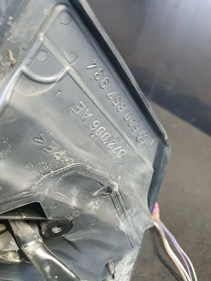 Volkswagen Polo (2001 - 2005) 010695 Боковое зеркало с электроприводом — фото 8