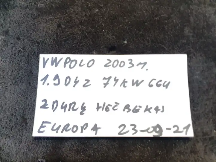 Volkswagen Polo (2001 - 2005) 6Q1863301 Коврик бардачка — фото 4