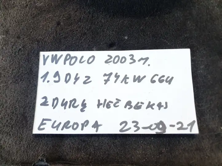 Volkswagen Polo (2001 - 2005) 6Q08197041QA Боковой воздушный дефлектор — фото 7
