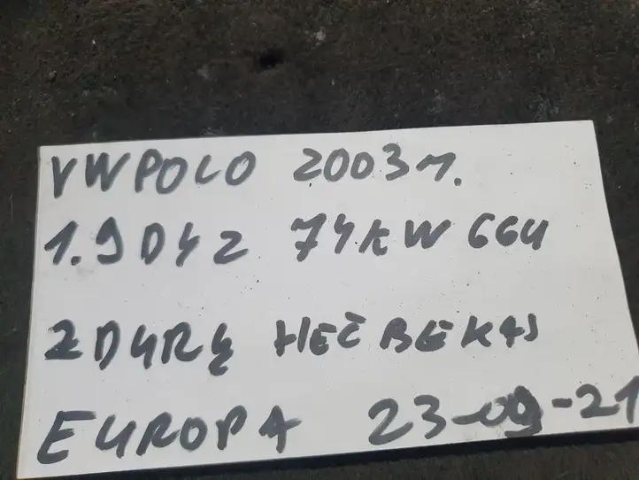 Volkswagen Polo (2001 - 2005) 6Q0947411 Прочая отделка передней двери — фото 3