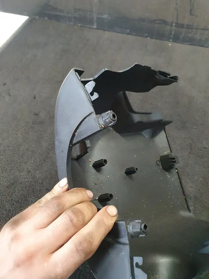 Citroen C4 I Picasso (2006 - 2013) 9654110377 Обшивка рулевой колонки — фото 8