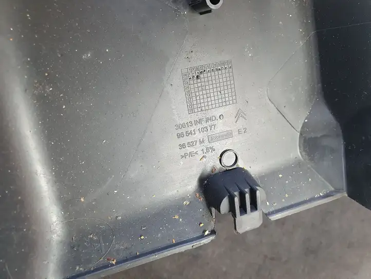Citroen C4 I Picasso (2006 - 2013) 9654110377 Обшивка рулевой колонки — фото 9