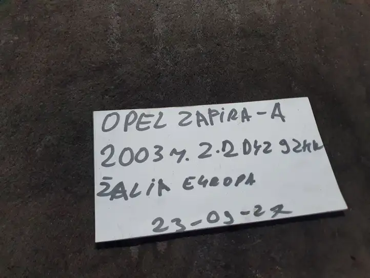 Opel Zafira A (1999 - 2003) 90579631 Подсветка номера — фото 3