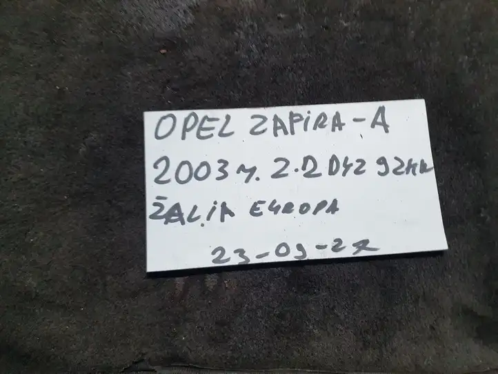 Opel Zafira A (1999 - 2003) 31010306 Задний ремень безопасности — фото 4