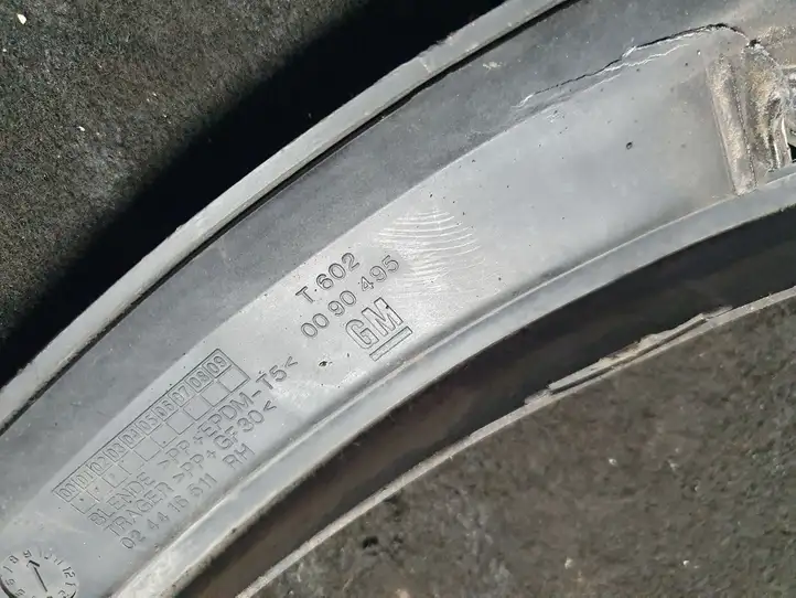 Opel Zafira A (1999 - 2003) 0090495 Накладка колесной арки — фото 7