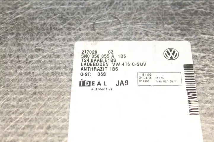 Volkswagen Tiguan (2011 - 2016) 5N0858855A Коврик багажника — фото 5