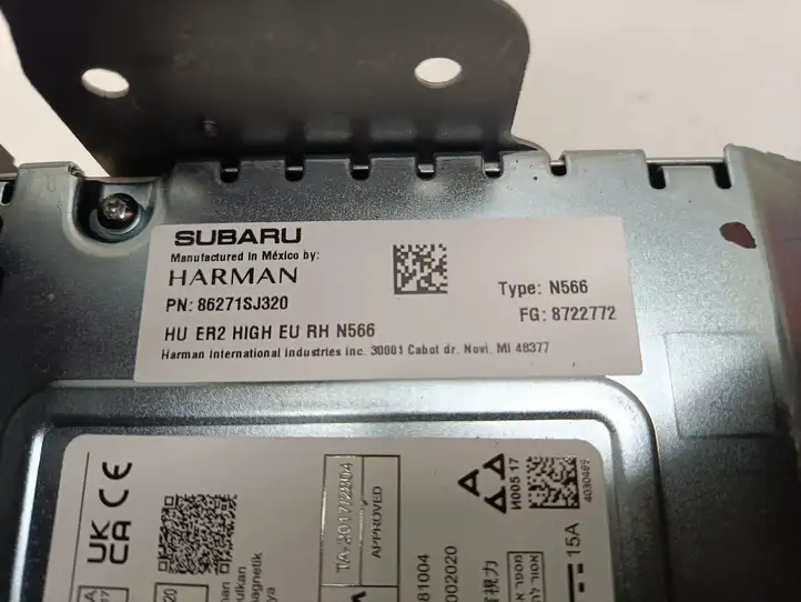 Subaru Forester SK (2018 - 2025) 86271SJ320 Магнитола / мультимедийная система — фото 5