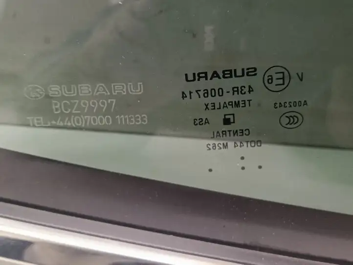 Subaru Forester SK (2018 - 2025) 43R006714 Заднее боковое стекло — фото 2