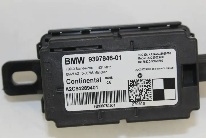 BMW 2 F22 F23 (2013 - 2017) 9397846 Блок управления антеннами — фото 4