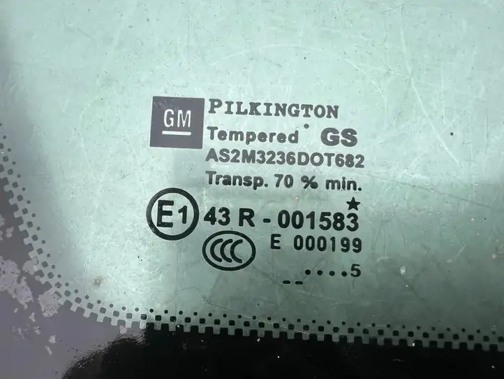 Opel Astra J (2012 - 2015) 13390013 Треугольное стекло кузова — фото 2