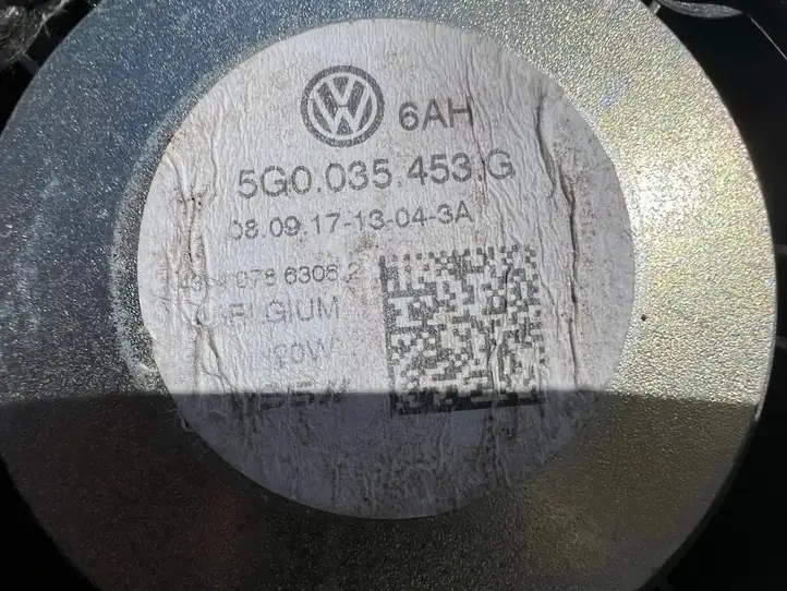 Volkswagen Golf VII (2013 - 2019) 5G0035453G Динамики передних дверей — фото 3