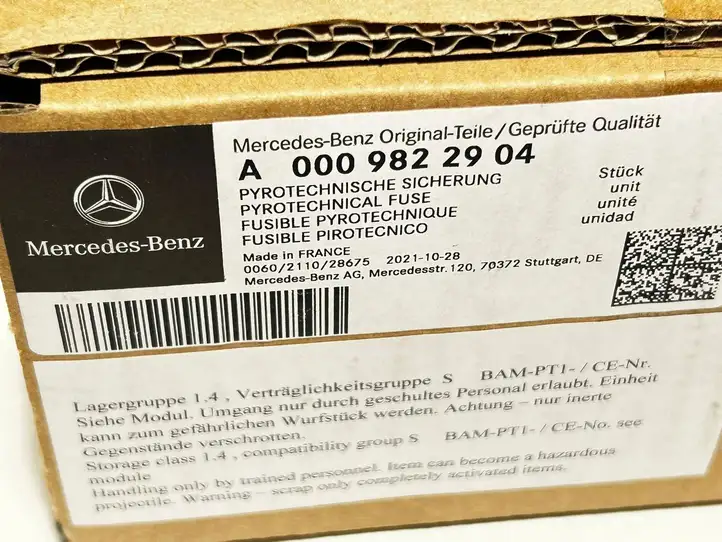 Mercedes-Benz CLA C118,X118 (2019 - ) A0009822904 Реле защиты аккумулятора — фото 4
