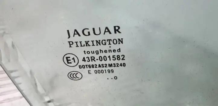 Jaguar XF (2007 - 2015) 43R001582 Стекло задней двери — фото 2
