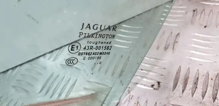 Jaguar XF (2007 - 2015) 43R001582 Стекло задней двери — фото 3