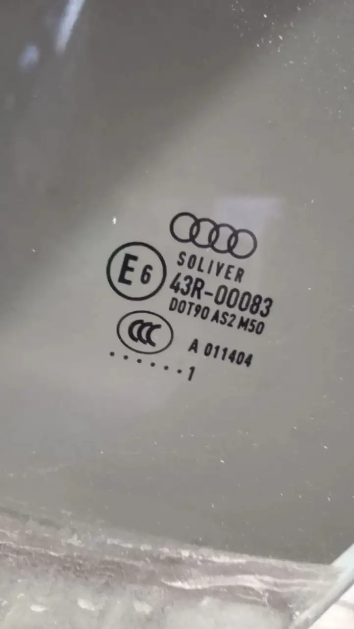 Audi A7 S7 4G (2010 - 2014) 43R00083 Стекло передней двери — фото 4