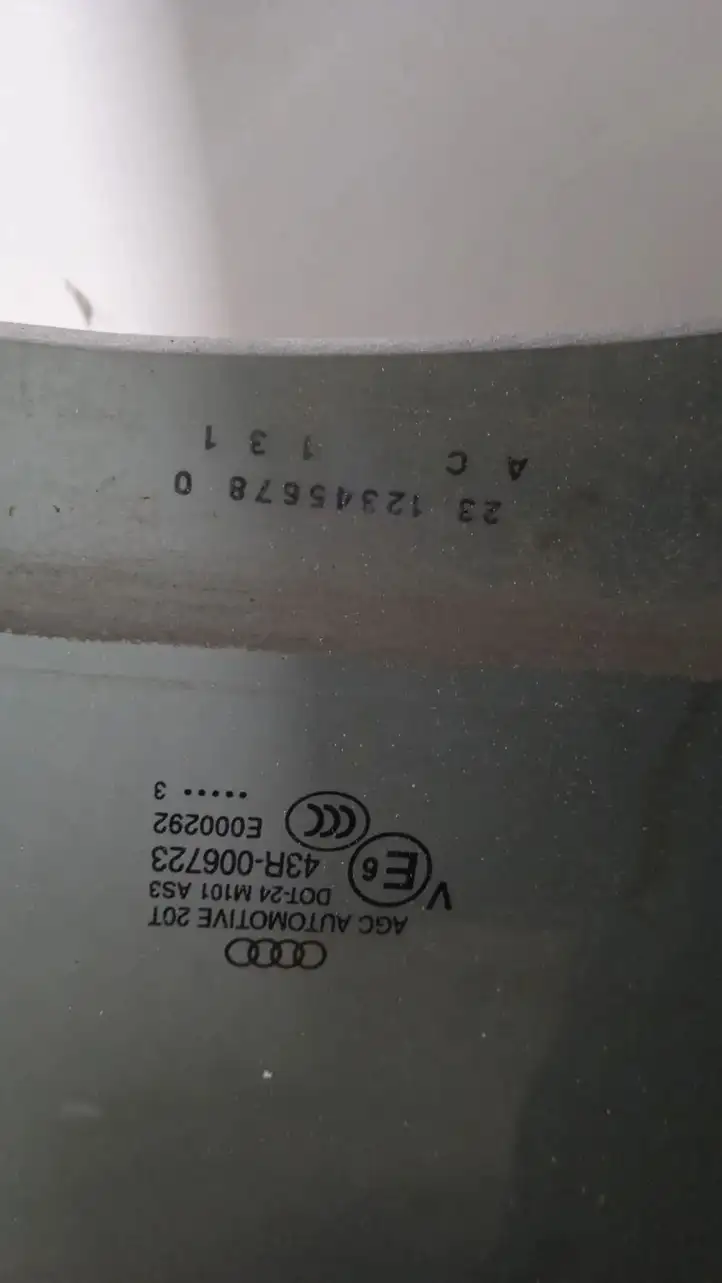 Audi Q5 SQ5 (2012 - 2017) 43R006723 Стекло задней двери — фото 3