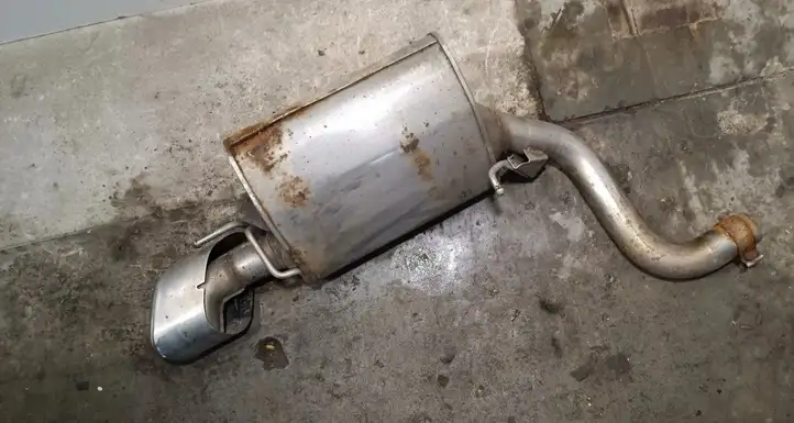 Jaguar XF (2007 - 2015) 9X235232BB Задняя часть глушителя — фото 3