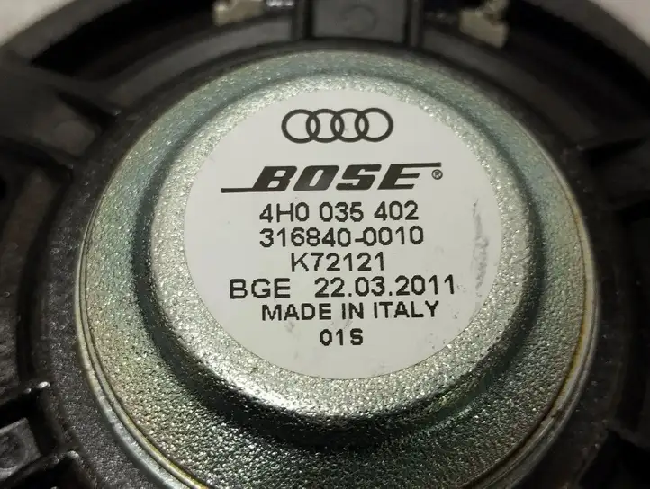 Audi A8 S8 D4 4H (2010 - 2014) 4H0035402 Твитер передней двери — фото 4