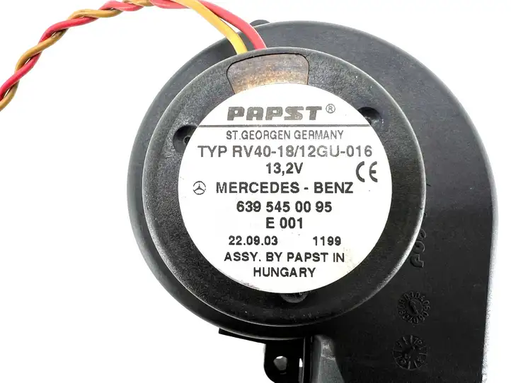 Mercedes-Benz Vito Viano W639 (2003 - 2010) 6395450095 Вентилятор охлаждения ЭБУ — фото 7