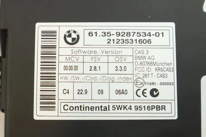 BMW X1 E84 (2009 - 2015) 8606310 Комплект системы зажигания — фото 2