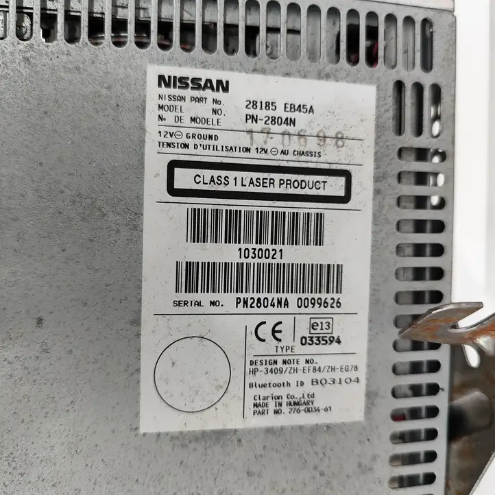 Nissan Pathfinder R51 (2005 - 2012) 28185EB45A Магнитола / мультимедийная система — фото 6