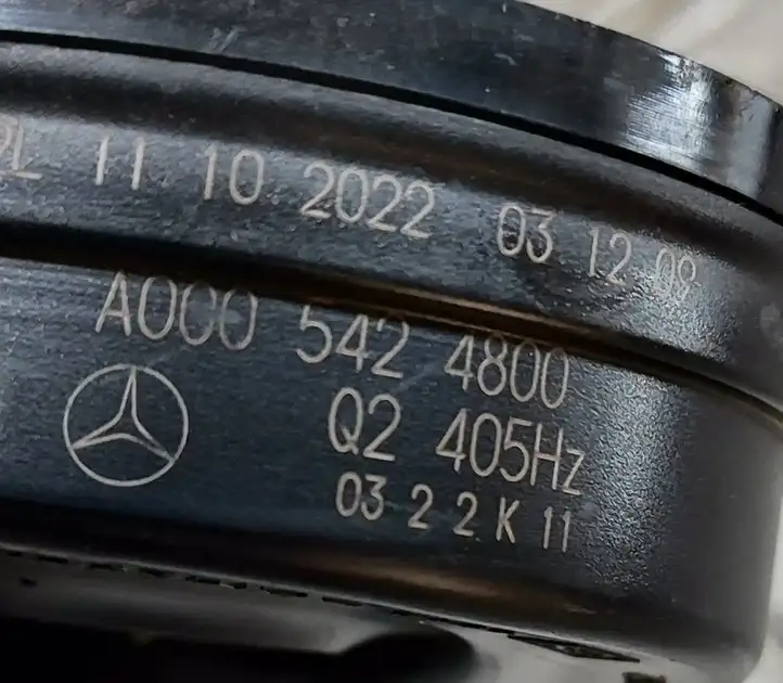 Mercedes-Benz GLE W167 (2019 - ) A0005424800 Звуковой сигнал — фото 8