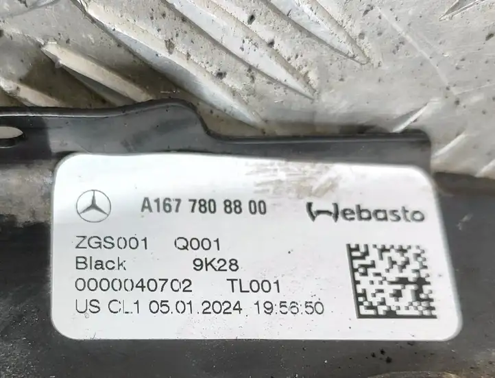 Mercedes-Benz GLE W167 (2019 - ) A1677808800 Комплект люка крыши — фото 5