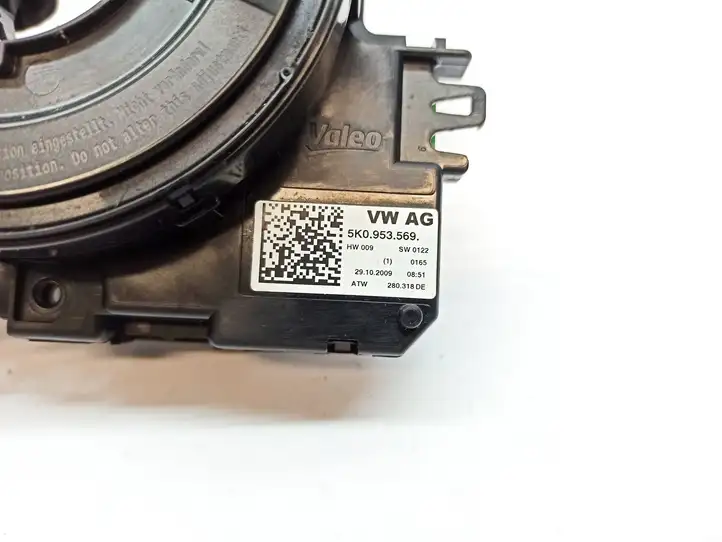 Volkswagen Eos (2010 - 2015) 5K0953569 Контактное кольцо SRS — фото 4
