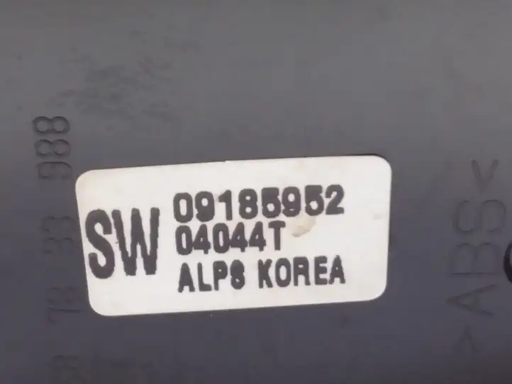 Opel Signum (2002 - 2008) 09185952 Блок кнопок стеклоподъемников — фото 3