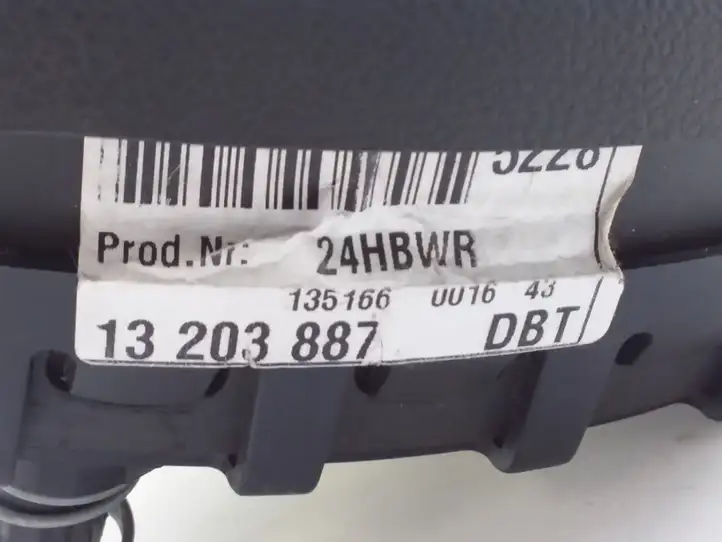 Opel Vectra C (2005 - 2009) 13203887 Подушка безопасности руля — фото 3