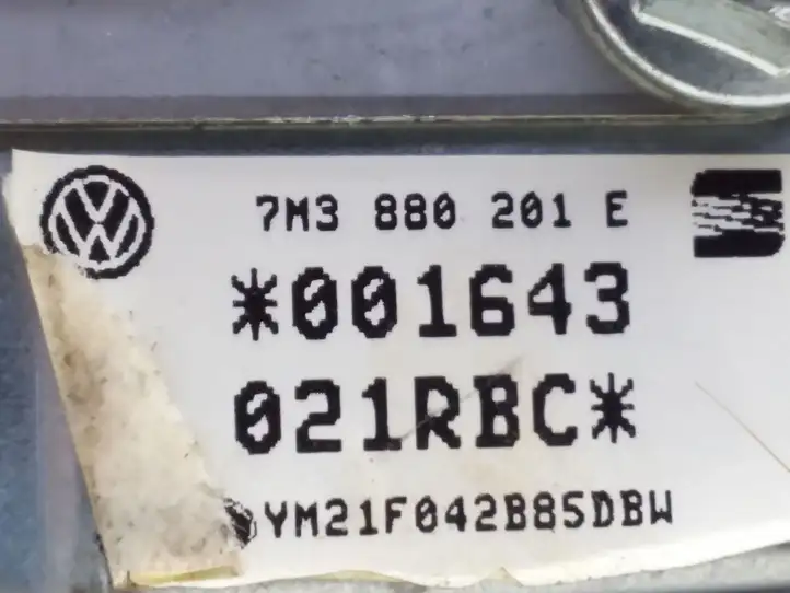Volkswagen Sharan (2003 - 2010) 7M3880201E Подушка безопасности руля — фото 3