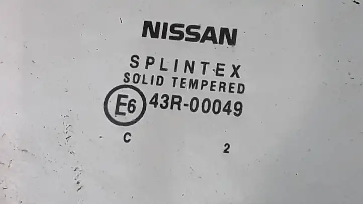 Nissan Primera (2001 - 2008) E643R00049 Стекло передней двери — фото 2