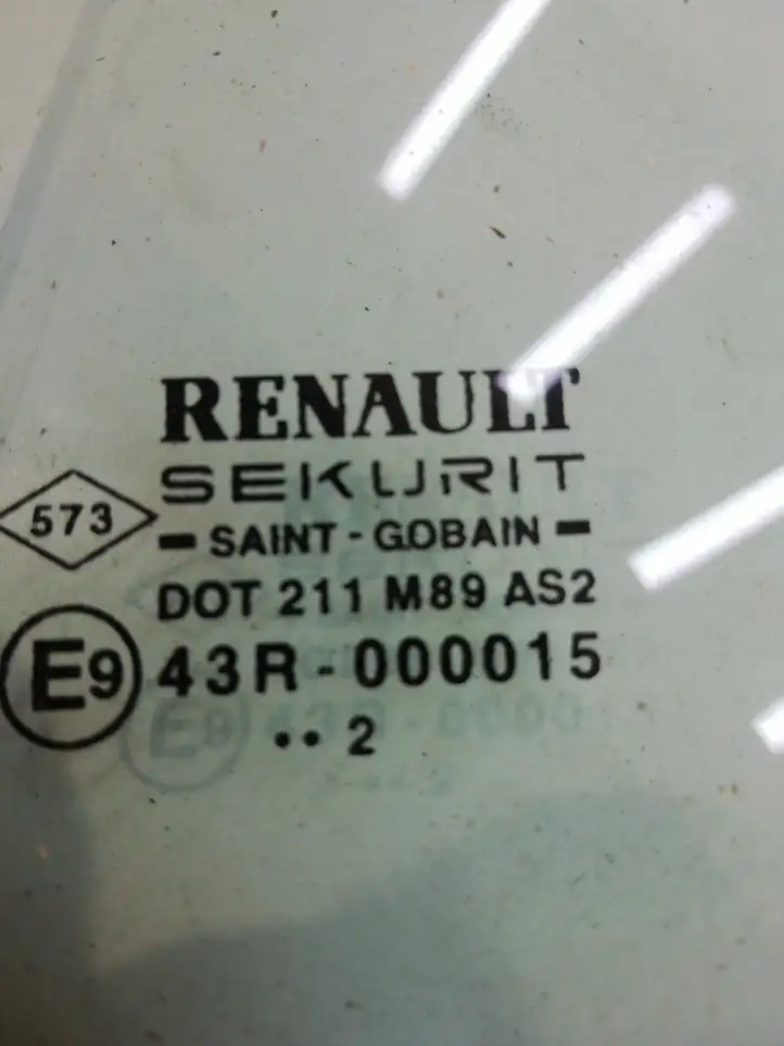 Renault Megane II (2002 - 2005) E943R000015 Форточка двери — фото 2