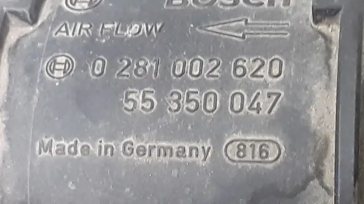 Opel Meriva A (2002 - 2006) 0281002620 Датчик массового расхода воздуха — фото 2
