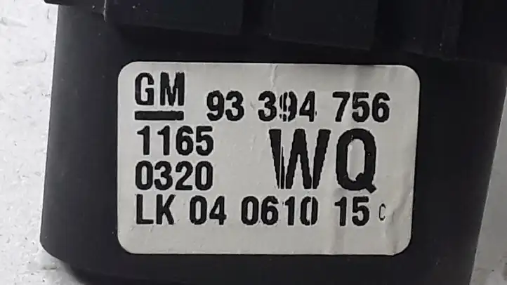 Opel Meriva A (2002 - 2006) 93394756 Включатель фонарей — фото 3