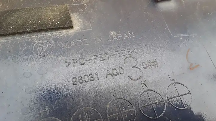Subaru Legacy (2003 - 2009) 96031AG030 Спойлер заднего стекла — фото 4
