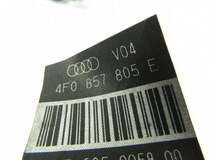 4F0857805E Audi A6 S6 C6 4F Saugos diržas galinis