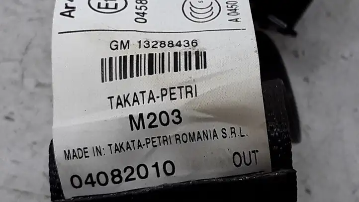 Opel Insignia A (2008 - 2017) 13288436 Задний ремень безопасности — фото 2