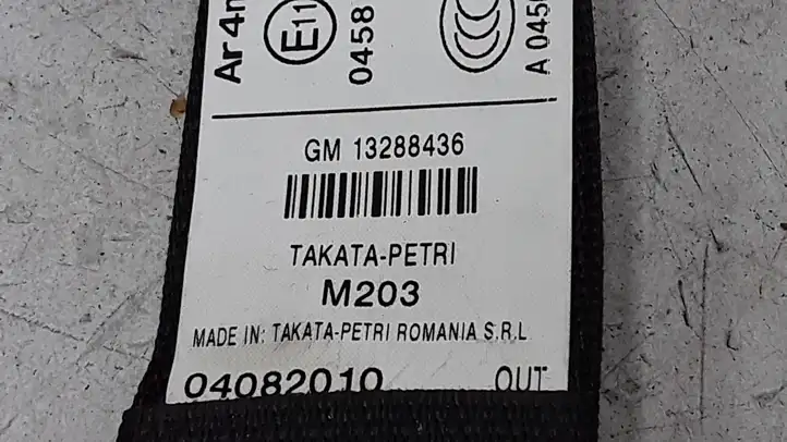 Opel Insignia A (2008 - 2017) 13288436 Задний ремень безопасности — фото 2