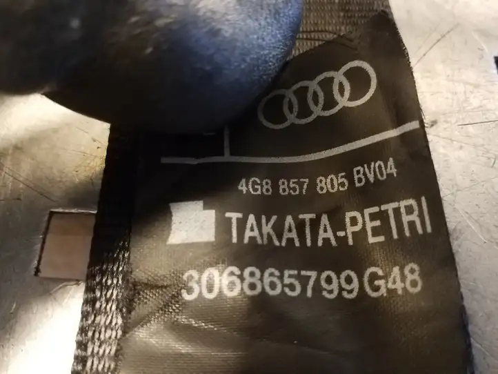 Audi A6 C7 (2011 - 2014) 4G8857805B Задний ремень безопасности — фото 5