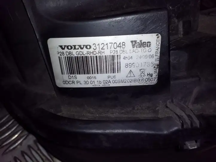 Volvo XC90 (2006 - 2014) 31217048 Передняя фара — фото 2