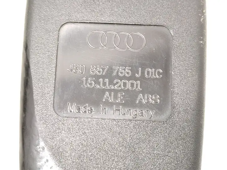 Audi A6 S6 C5 4B (2001 - 2004) 4B0857755J Замок переднего ремня — фото 2