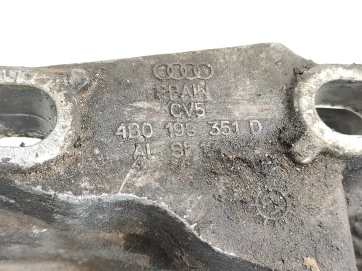 Audi A6 S6 C5 4B (2001 - 2004) 4B0199351D Кронштейн двигателя — фото 2