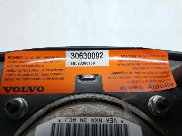Volvo S40, V40 (2000 - 2004) 30630092 Подушка безопасности руля — фото 4