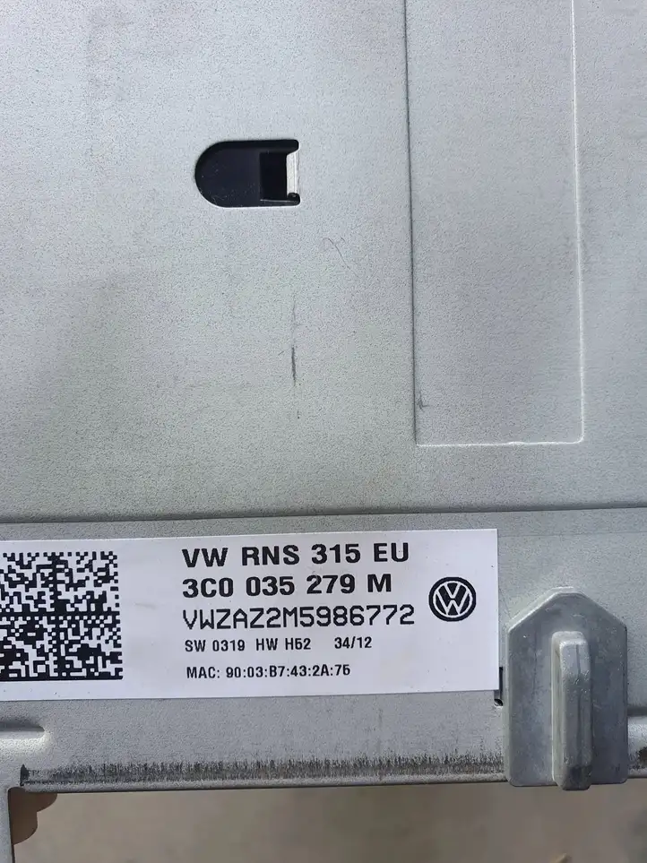 Volkswagen PASSAT B7 (2011 - 2014) 3C0035279M Магнитола / мультимедийная система — фото 4
