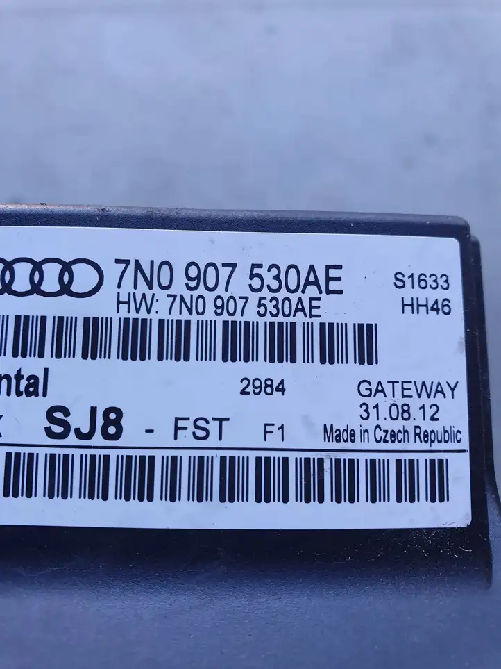 Volkswagen PASSAT B7 (2011 - 2014) 7N0907530AE Модуль Gateway — фото 3