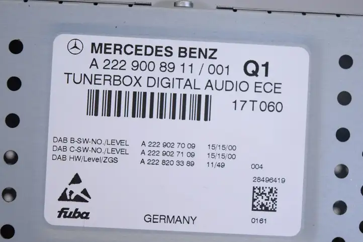 Mercedes-Benz C W205 (2014 - 2021) A2229008911 Модуль управления видео — фото 5