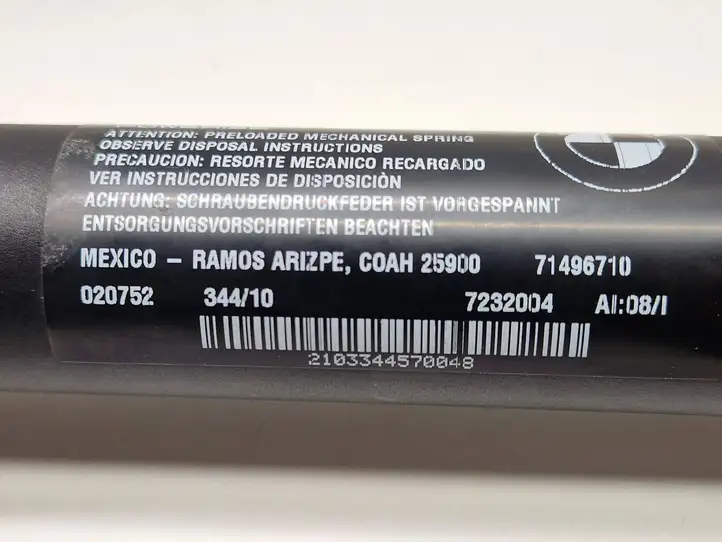 BMW X3 F25 (2010 - 2017) 7232004 Амортизатор крышки багажника — фото 6