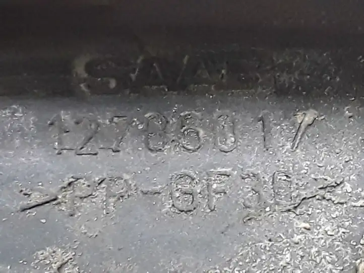 Saab 9-3 Ver2 (2003 - 2007) 12786017 Кронштейн заднего бампера — фото 2