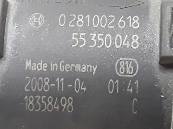 Opel Corsa D (2006 - 2010) 0281002618 Датчик массового расхода воздуха — фото 3